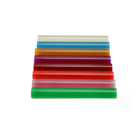 Barre ronde en acrylique PMMA (polymethylméthacrylate) transparente