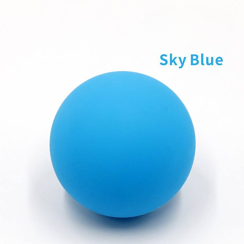 Pink Buff Body Custom Logo Field Hockey Ball Silicone Fascia Massage Ball Portable ...