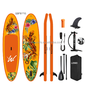 Tabla de SUP de Competición Drop Stitch de 12'6 (381 cm), Tabla de Paddle Surf Inflable de PVC de Doble Capa para Surfear - Product Image 3