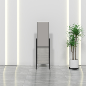Tầng thường vụ đầy đủ chiều dài gương cho cửa hàng quần áo thời trang đầy đủ chiều dài váy gương với đứng - Product Image 3