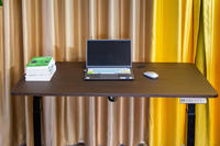 Bureau de direction en acier inoxydable industriel, design moderne, extensible, convertible, avec option de fixation murale pour hôtel, maison ou bureau