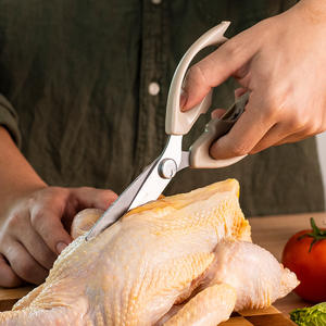 Ciseaux de cuisine professionnels en acier inoxydable, polyvalents pour couper la volaille, le poisson, les herbes, l'<span class=keywords><strong>ail</strong></span> - Product Image 3