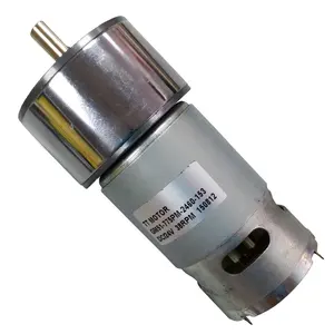 มอเตอร์ GM51-775PM ถ่าน12V 24V 120RPM 900RPM มอเตอร์ไฟฟ้ากระแสตรงแบบแปรงแรงบิดสูง