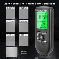 Medidor de Espesor de Revestimiento Dorry HW-300PRO de Alta Precisión con Protección IP55, Pantalla Digital, Alta Precisión del 5% para Pruebas Eléctricas