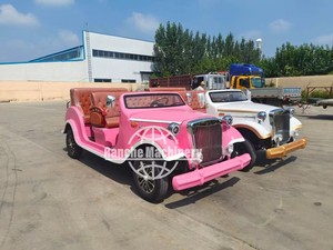 Vehículo Eléctrico Clásico de 48V, 6 Plazas, Retro, para Viajes Turísticos, Bodas, Uso en Exteriores, Velocidad de 30-50 km/h, Autonomía de 90 km, CE/EEC/GCC - Product Image 5