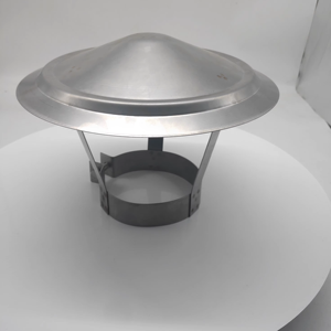 Cappuccio Antipioggia Conico in Acciaio Inossidabile, Cappuccio Antipioggia Rotondo - Product Image 4