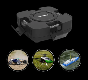 Cargador/Descargador EV-Peak Quad 4X50W 12V-DC 3S-4S, Nuevo, para Drones, Cargador de Batería 11.1V 14.8V, Fabricado en PC, Cargador RC - Product Image 5