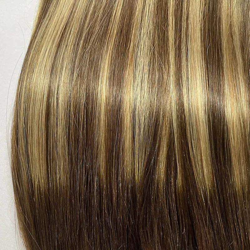 100% jungfräuliches malaysisches Haar Schuss band Haar verlängerung Ombre Farbe 1b/rote Seide glattes menschliches Haar