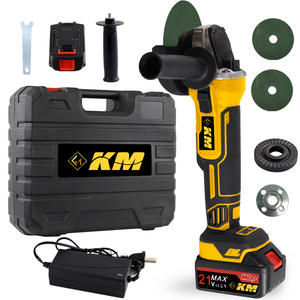 เครื่องเจียรไฟฟ้า Km 21V Max Brushless ใช้แบตเตอรี่ สำหรับตัด เจียร ขัด เกรดมืออาชีพ - Product Image 5
