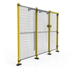La più recente rete di isolamento per officina di Guardrail in acciaio per recinzione di separazione di isolamento del magazzino in rete metallica di alta qualità - Product Image 1