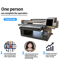 Impresora UV de Cama Plana de Inyección de Tinta 9060, Procesamiento de Producción en Masa para Carcasas de Teléfono, Láminas Acrílicas, Tableros de Madera, Máquina Impresora de Adhesivos