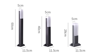 Waterproof IP65 Aluminium LED Bollard <strong>Light</strong> 5W Garden Landscape <strong>Post</strong> <strong>Light</strong> for Park Exterior Energy Saving COB Led - Product Image 6