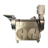 Máquina Cortadora de Vegetales Comercial Eléctrica de Acero Inoxidable SUS304, Trituradora de Repollo, Pimiento, Pepino y Cebolla para Ensaladas