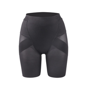 <span class=keywords><strong>Pantaloni</strong></span> da <span class=keywords><strong>donna</strong></span> in Mesh <span class=keywords><strong>modellanti</strong></span> pantaloncini Capri traspiranti a vita alta per il controllo della pancia - Product Image 6