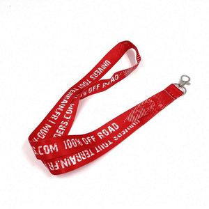 OEM Cheap Price Fashion Neck <b>Lanyard</b> Custom <b>Polyester</b> Jacquard Detachable Logo <b>Lanyard</b> - Product Image 1