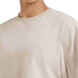 เสื้อครอปท็อปไซส์ใหญ่สำหรับฤดูร้อนสำหรับผู้หญิง รับทำโลโก้ เสื้อผ้าออกกำลังกายลำลอง เสื้อยืดแขนสั้น ผลิตโดยผู้ผลิตที่เป็นมิตรกับสิ่งแวดล้อม - Product Image 2