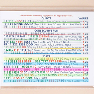 Mahjong <b>Card</b> Line Finder Highlighter Tape, Mahjong Line Highlighter Stripe, Transparent Sticky <b>Card</b> Markers Tabs, Mahjong Game - Product Image 4