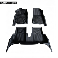 Tapis de sol TPE pour véhicules utilitaires, livraison rapide, matériau recyclé, tapis de sol TPE 5D, tapis de voiture TPE, pour DUSTER 2016-2019, directement de l'usine