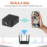 Kamera Mini Cerdas WiFi, kamera Mini bayi dengan penglihatan malam dan penyimpanan Cloud untuk kamera Mini WIFI kecil dalam ruangan