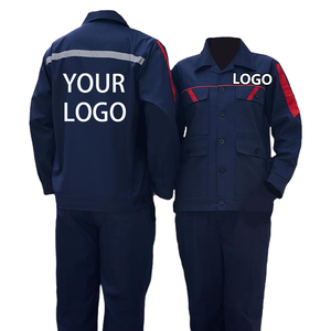 Modest Conservative Overalls with Reflective Stripes Specially Designed for Welding Workers - Product Image 1