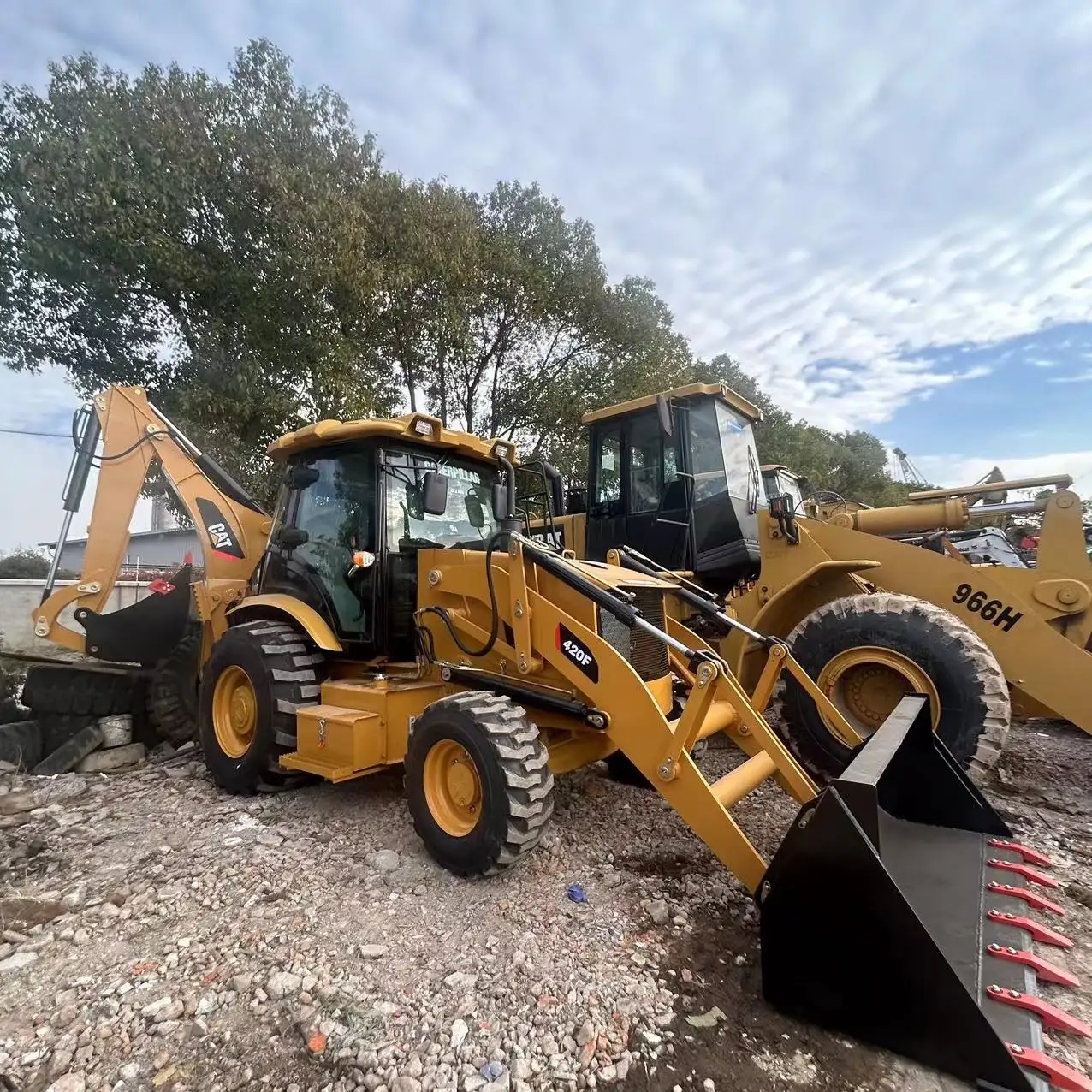 Used Caterpillar 420F Backhoe Loader Cat 420f 420f2 used loaders at factory prices for sale