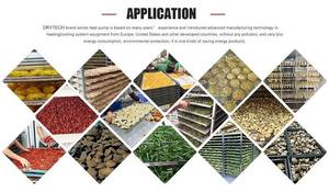Séchoir à pompe à chaleur commercial pour sécher et conserver les ingrédients alimentaires, avec roues au bas pour un déplacement généralisé - Product Image 5