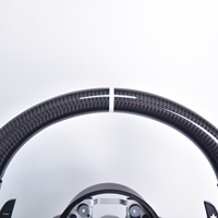 Volant de voiture en fibre de carbone pour BMW F01 F07 F30 F10 F15 F36 F20 F22 F44 F32 M3 M4 M5 M6 E92 E90 E70 M Volant sport