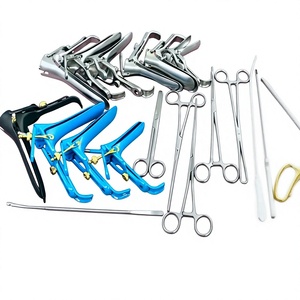 Juego de Instrumentos Ginecológicos Premium, Lote Grande, Pinzas, Espéculo, Instrumentos Médicos Quirúrgicos para Procedimientos de Salud Femenina - Product Image 1