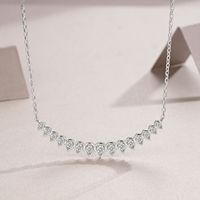 Colliers ras du cou en argent sterling 925 avec moissanite VVS, bijoux de créateur raffinés, certifiés, pour femmes