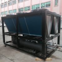 Compresseur de refroidisseur d'eau industriel 120 CV refroidi par air, écologique, pour le moulage plastique et les systèmes de climatisation CVC