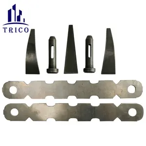 Aluminium Wall Formwork TRICO High Quality Aluminum Formwork System Accessories Concrete Wall Ties Full Tie Round End 8"