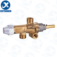 Soupape de sécurité à gaz 16mm Protection contre l'extinction 60000BTU/18KW 50000BTU/15KW 70000BTU/21KW cuivre laiton matériel mère vanne à gaz incendie