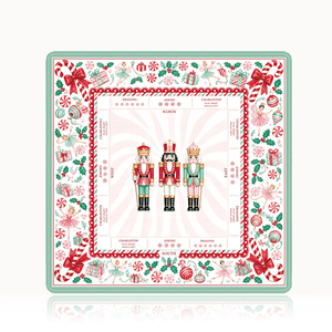Tapis de Mahjong Américain Moderne Pliable pour 4 Joueurs, Personnalisé Noël, Antidérapant en Caoutchouc, Réduction du Bruit, Étanche, Soirée de Jeu Festive - Product Image 1