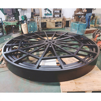 Plateforme rotative hydraulique optionnelle certifiée CE - Plateforme tournante durable pour spectacles en direct, cabine DJ et salons professionnels