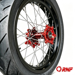 Pneus <span class=keywords><strong>slick</strong></span> pour moto électrique tout-terrain Sur-Ron Ultra Bee modifiée, avec moyeu de roue 2.50X17 3.50X17 et ensemble complet de jantes série 7 - Product Image 2