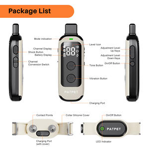 Nuevo <span class=keywords><strong>Collar</strong></span> Antiladridos Electrónico para Perros Pequeños, Recargable, con Cable, de TPU y PC, con Control Remoto para Entrenamiento - Product Image 3