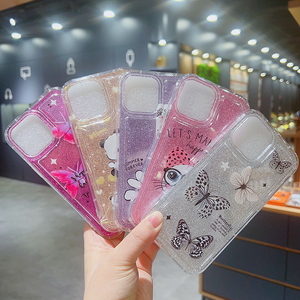 Hot Popular Funda para teléfono móvil Sparkling Lovely Painted Back Cover para iPhone 15 Pro Max Protector De Celular Estuches Forros - Product Image 6