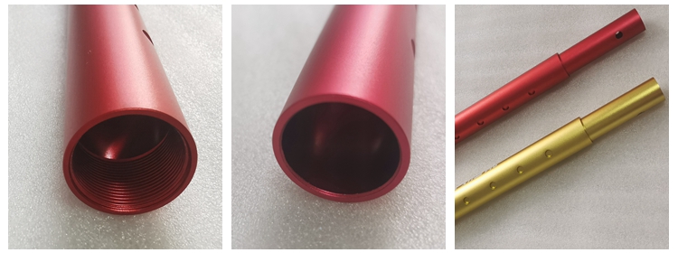 powder coated aluminum pipe，AL6063 aluminum pipe customized extrusion aluminum round tube with 1.5mm wall thickness