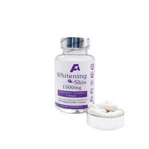 Kapsul Kolagen Vitamin C Pil L-<span class=keywords><strong>glutathione</strong></span> Melindungi Kulit 1500mg Kapsul Pemutih Kulit - Product Image 5