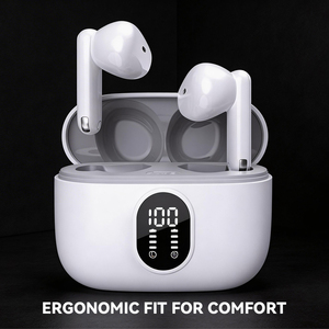 G13-HP TWS wireless earbuds, semi-in-ear design, ENC noise cancelling, HiFi stereo sound - Product Image 6