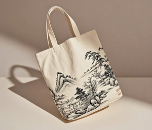 Custom Canvas bags,canvas <b>handbags</b>, canvas shopping bags, <b>cheap</b>, different pattern BSCI audited factory - Product Image 3