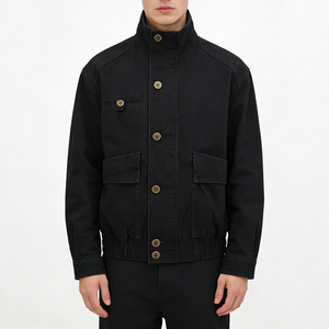 MOUNTNEVE Techwear – Veste <span class=keywords><strong>d</strong></span>'<span class=keywords><strong>hiver</strong></span> pour <span class=keywords><strong>homme</strong></span>, style Gorpcore, <span class=keywords><strong>manteau</strong></span> de travail, en toile de coton épaisse, tactique, streetwear <span class=keywords><strong>d</strong></span>'extérieur - Product Image 2