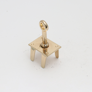 Hot bán an ninh thời trang đa mục đích kim loại vuông lật khóa Clasp đóng cửa lần lượt ổ khóa Twist nút clip khóa cho túi xách - Product Image 1