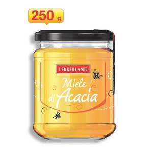 Miel de Acacia 250g en Tarro de Vidrio, Color Amarillo Dorado, Calidad Premium, Ingredientes Totalmente Naturales, Almacenamiento a Temperatura Ambiente - Product Image 1