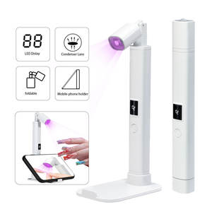 Mini <span class=keywords><strong>lampe</strong></span> à ongles LED UV portable avec support USB rechargeable télescopique lumière à séchage rapide <span class=keywords><strong>pour</strong></span> <span class=keywords><strong>vernis</strong></span> Gel durcissement de la pointe des ongles - Product Image 1