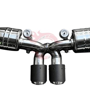 Vortex ระบบท่อไอเสียสเตนเลสสตีล304 catback PORSCHE 911 Carrera 991 GT3กระจกขัดเงา4.0ประสิทธิภาพสูง TIG - Product Image 4