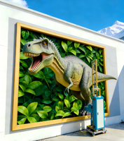Nouvelle machine à peinture murale verticale 3D WanCai, imprimante à jet d'encre UV DX5/DX7, murs en céramique, impression murale automatique multicolore, garantie de 3 ans