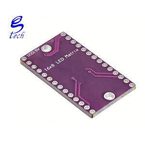 HT16K33 マトリックスポイント LED デジタル管制御駆動モジュール開発ボード 4.5V-5.5V - Product Image 3