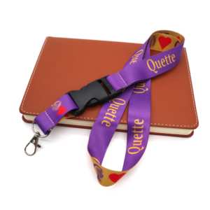 Cordón Morado de Moda para Sublimación, Cordón de Doble Cara con Letras Griegas Zeta, Cordón PHI BETA, Porta Identificación - Product Image 1