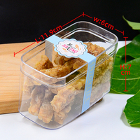 Boîte à Tiramisu, Contenant pour Desserts et Pâtisseries, Emballage pour Biscuits, Mousse au Lait, Noix, Utilisation Industrielle pour Aliments et Confiseries